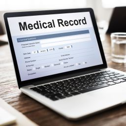 Medical Record Report Healthcare Document Concept