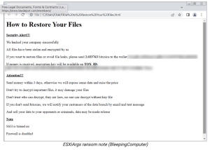 New ESXiArgs ransomware variant can evade CISA's recovery script